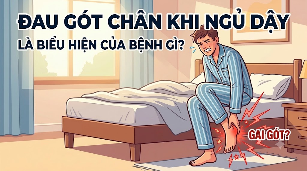 ĐAU GÓT CHÂN KHI NGỦ DẬY LÀ BIỂU HIỆN BỆNH GÌ?